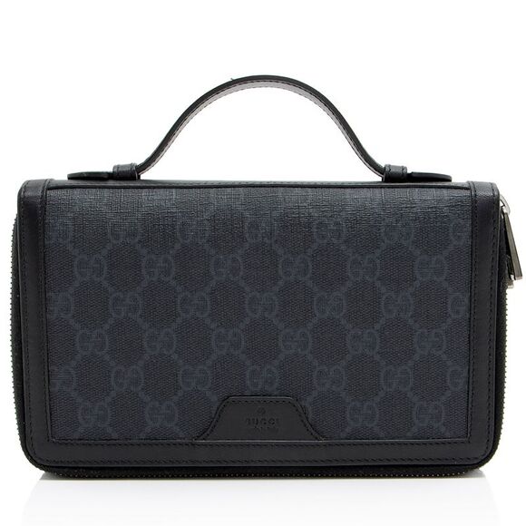 Gucci GG Supreme Travel Document Case - Picture 1 of 13